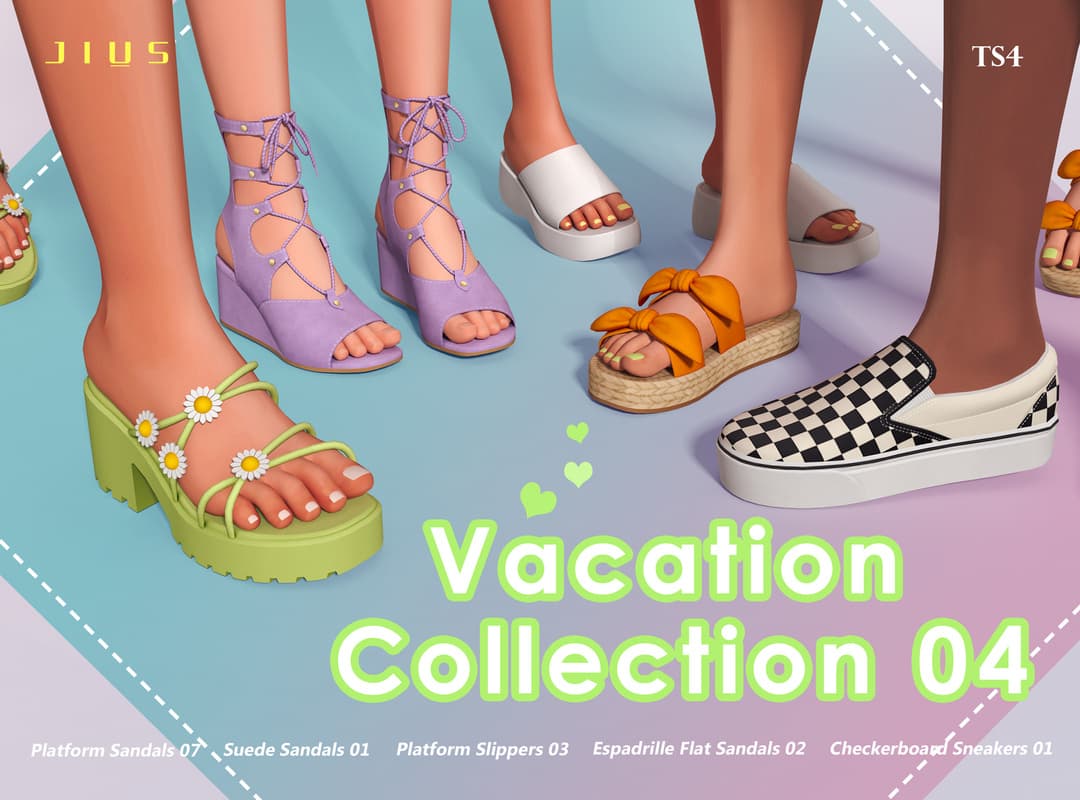 Скриншот мода Коллекция обуви Vacation Collection 04